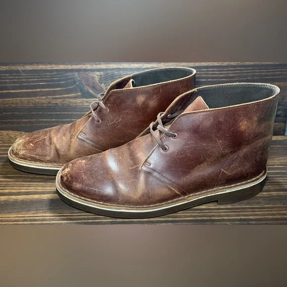 Clarks | Shoes | Clarks Bushacre 2 Chukka Boot Brown Mens 